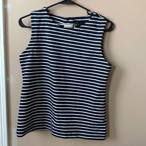 BANANA REPUBLIC STRIPED TANK